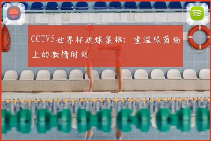 CCTV5世界杯进球集锦：重温绿茵场上的激情时刻