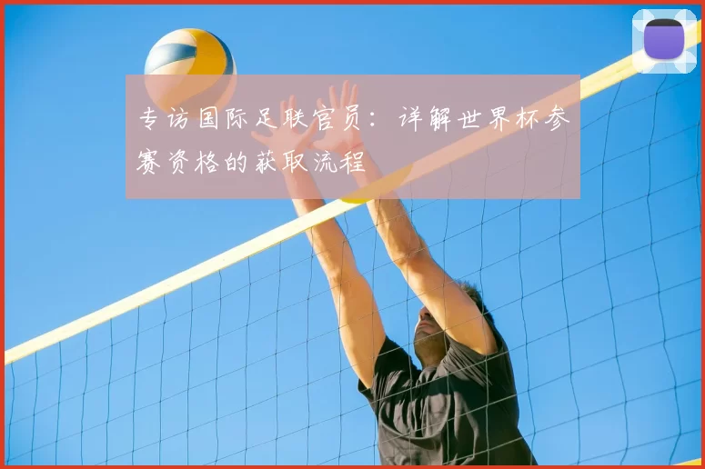 专访国际足联官员：详解世界杯参赛资格的获取流程