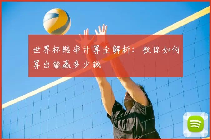 世界杯赔率计算全解析:教你如何算出能赢多少钱