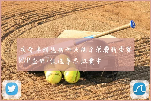 埃奇库姆凭借两次绝杀荣膺新秀赛MVP全部7张选票尽归囊中