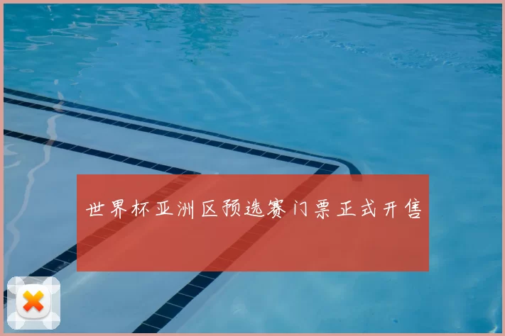 世界杯亚洲区预选赛门票正式开售